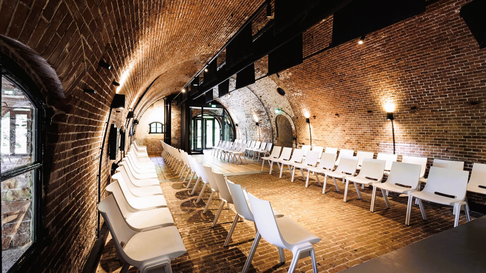 Binnenruimte uitvaartlocatie Fort de Gagel