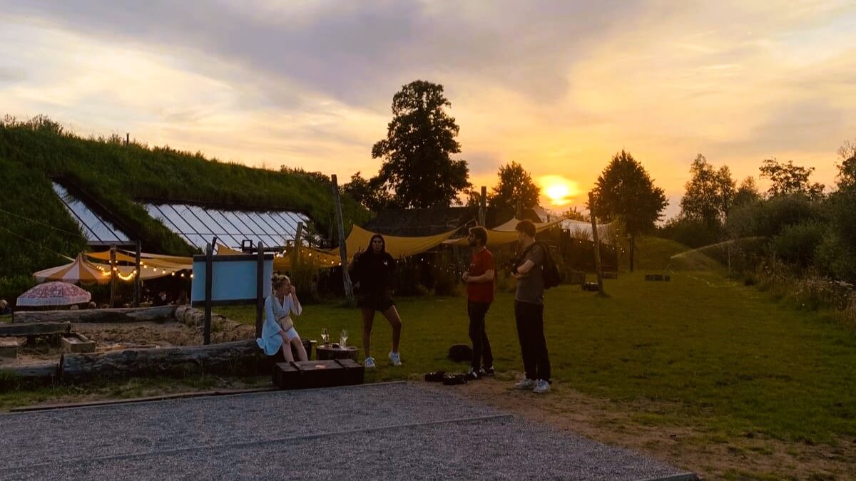 Buitenruimte uitvaartlocatie Fort de Gagel